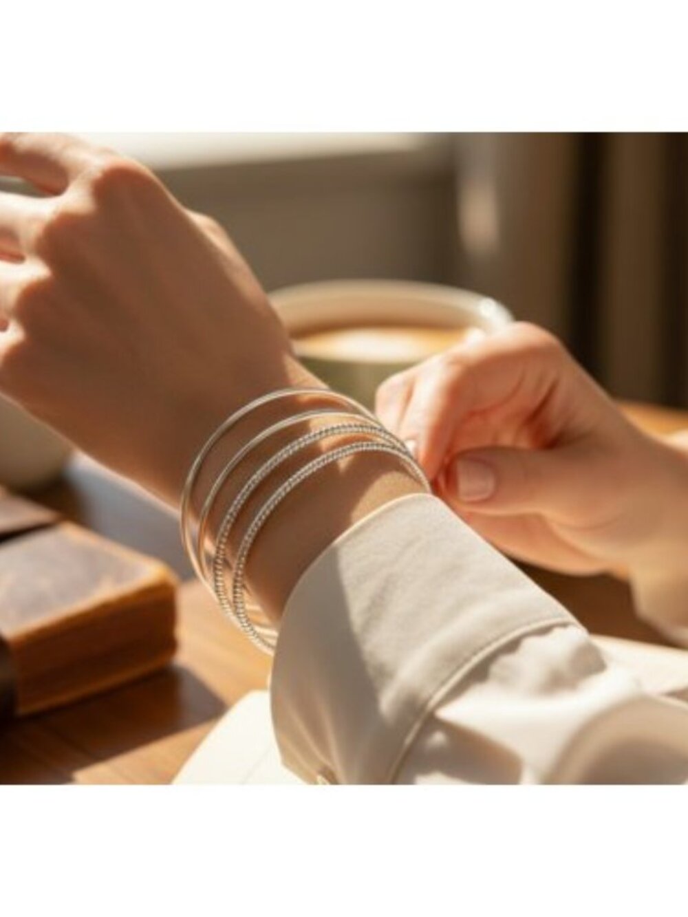 MARK Lot of Gold and Silver Tone Bangle Bracelets